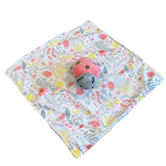 Carters Just One You Plush LADYBUG Security Blanket Lovey Floral #68080 Target - Picture 1 of 7